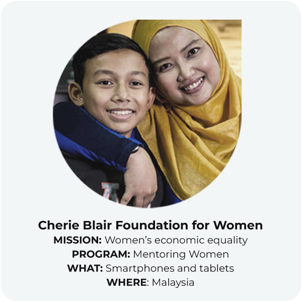 Cherie Blair Foundation for Women Mentoring Program